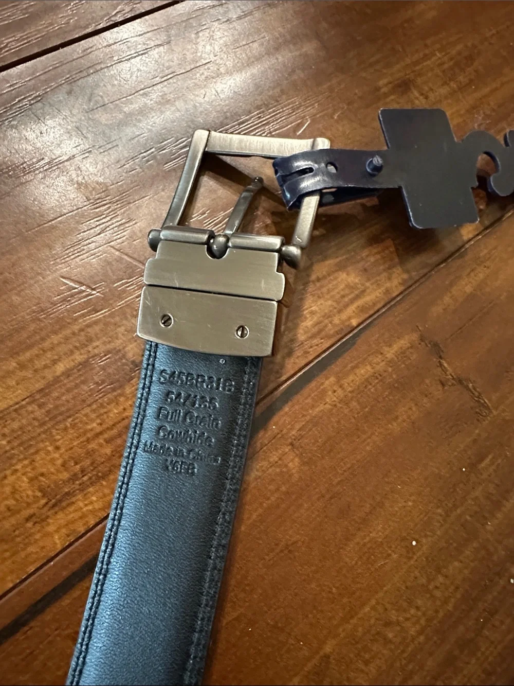 Roundtree & Yorke Big & Tall Reversible Leather Belt Brown Black Size 54